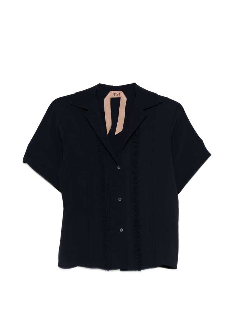 buttoned trim shirt 1