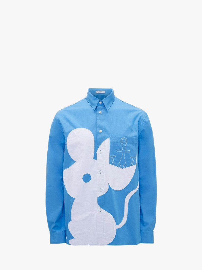 MOUSE APPLIQUE SHIRT 1