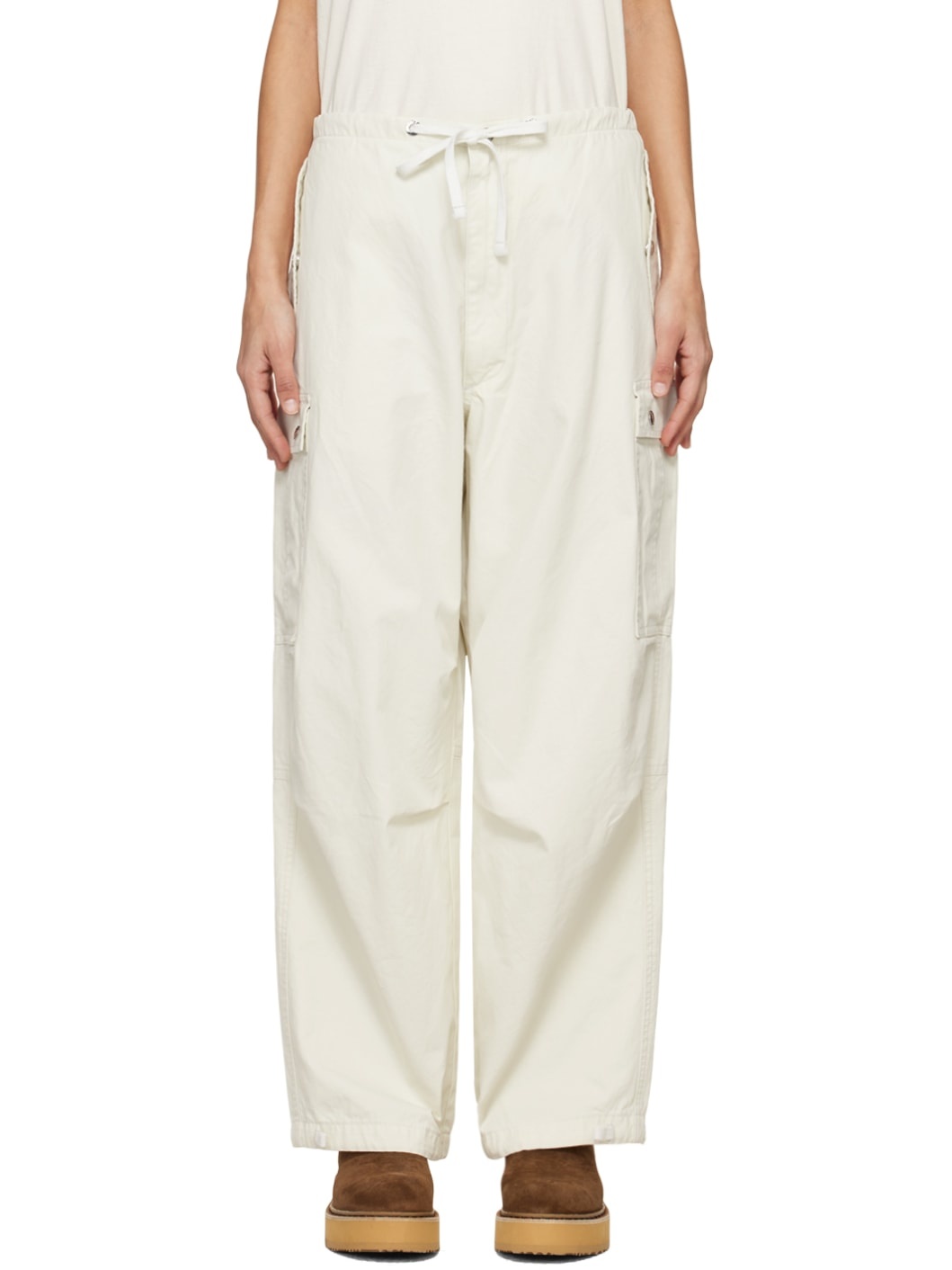 Off-White Parachute Trousers - 1