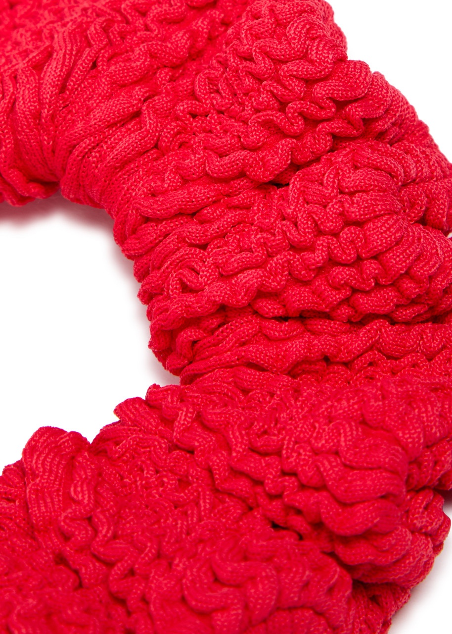 Hunza G Seersucker Scrunchie - 2
