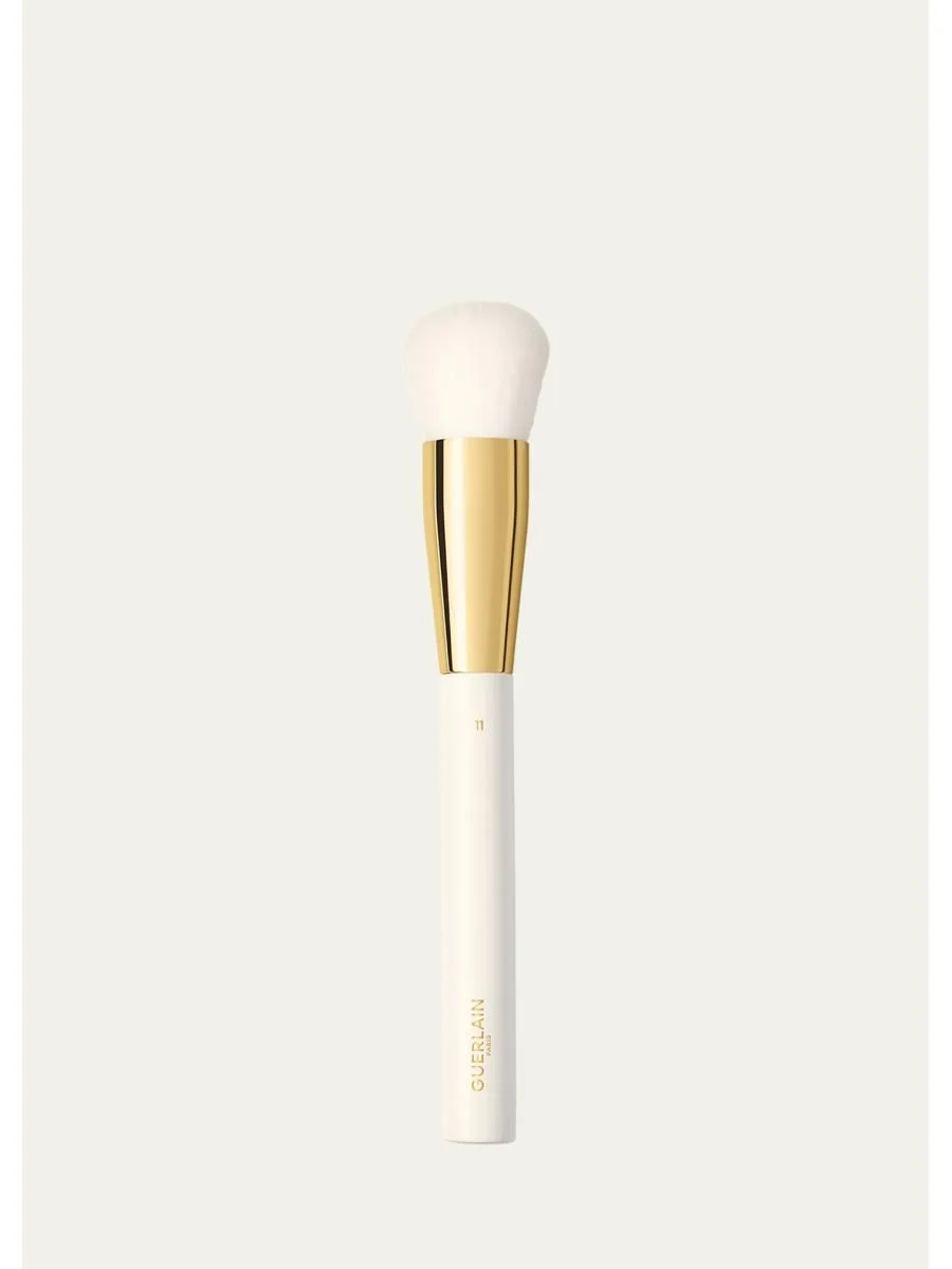 No 11 Fluid & Powder Foundation Face Brush - 1