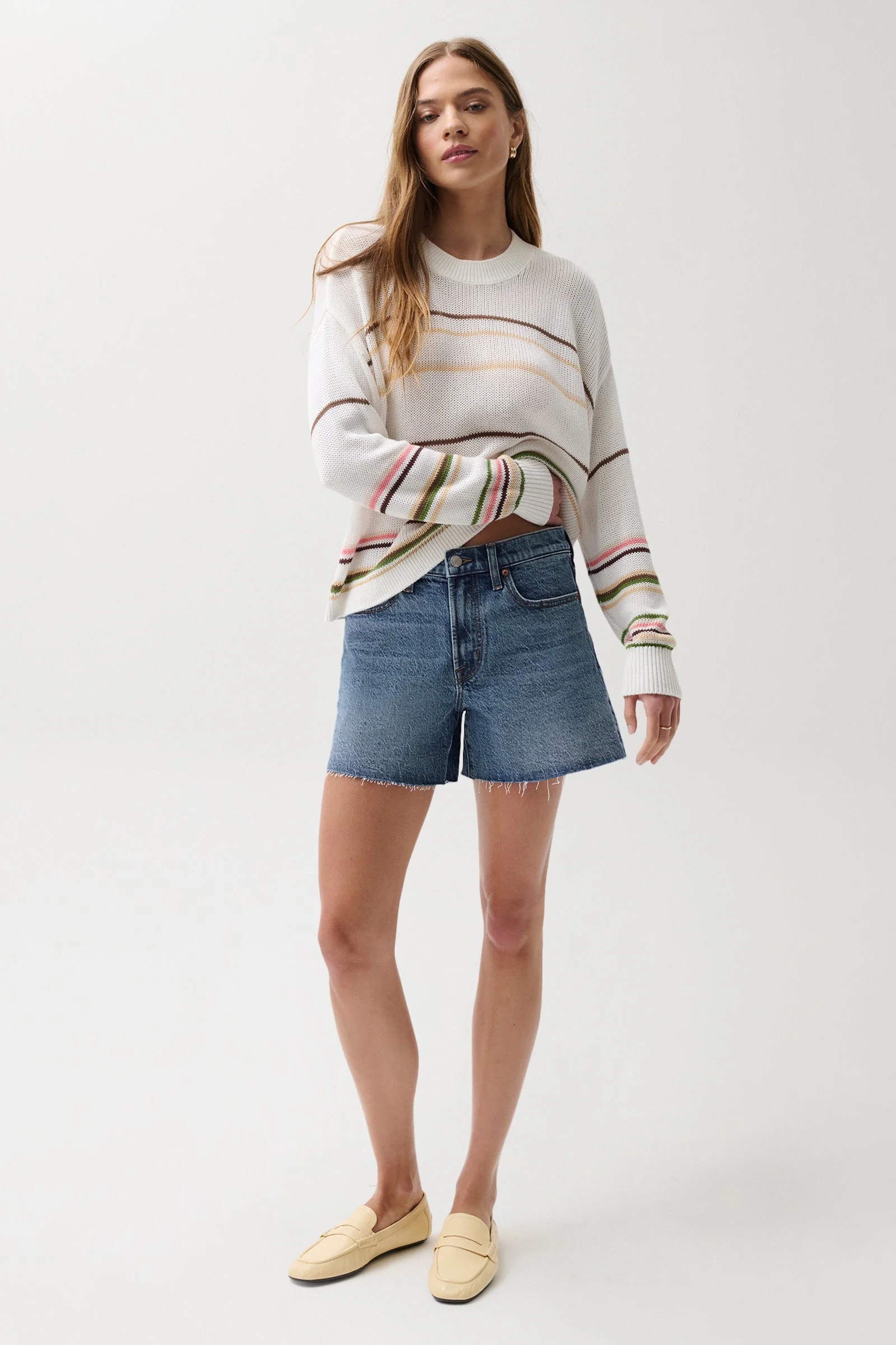 KENNEDY MID RISE SHORT - CITYSCAPE - 1