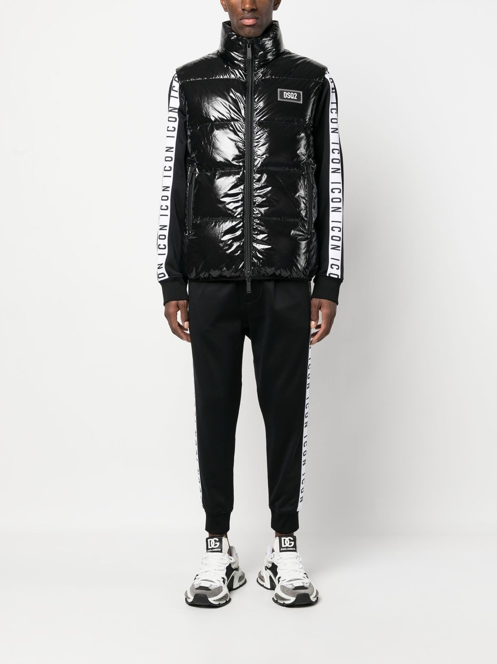 Icon stripe padded jacket - 2