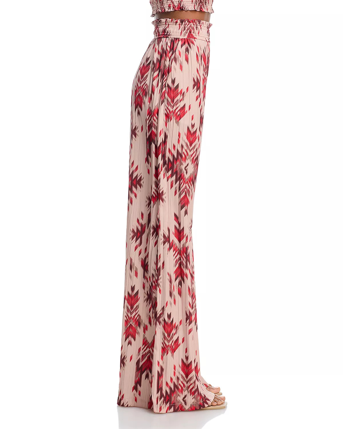 Lyra Smocked Waist Pants - 4