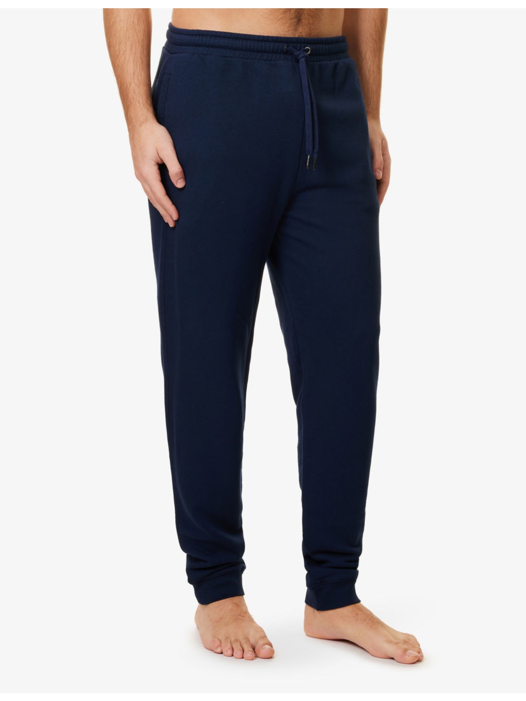 Quinn relaxed-fit mid-rise cotton-blend jogging bottoms - 3