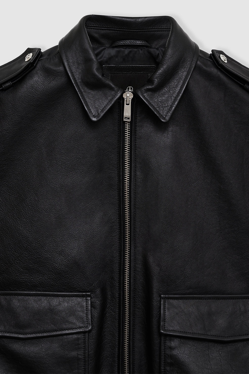 Sonnie Vest - Black Leather - 4