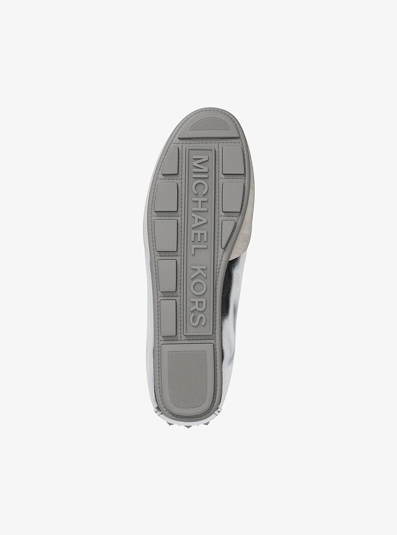 Susie Metallic Leather Trainer 6