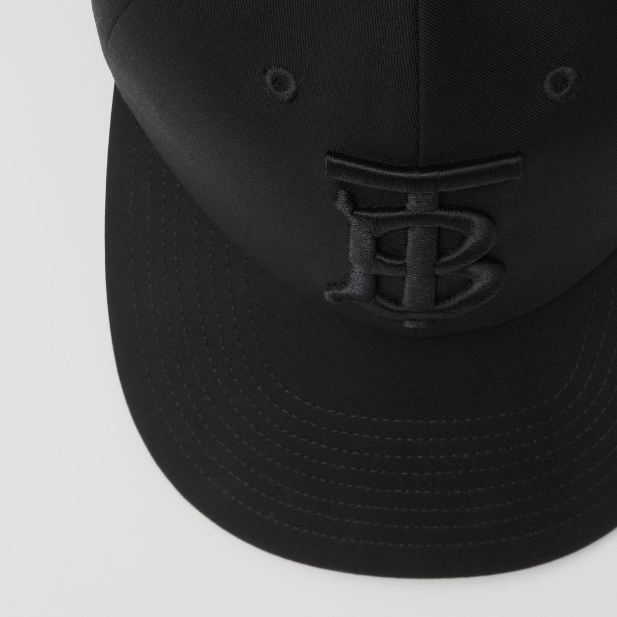 Headband Detail Monogram Motif Reconstructed Cap - 6