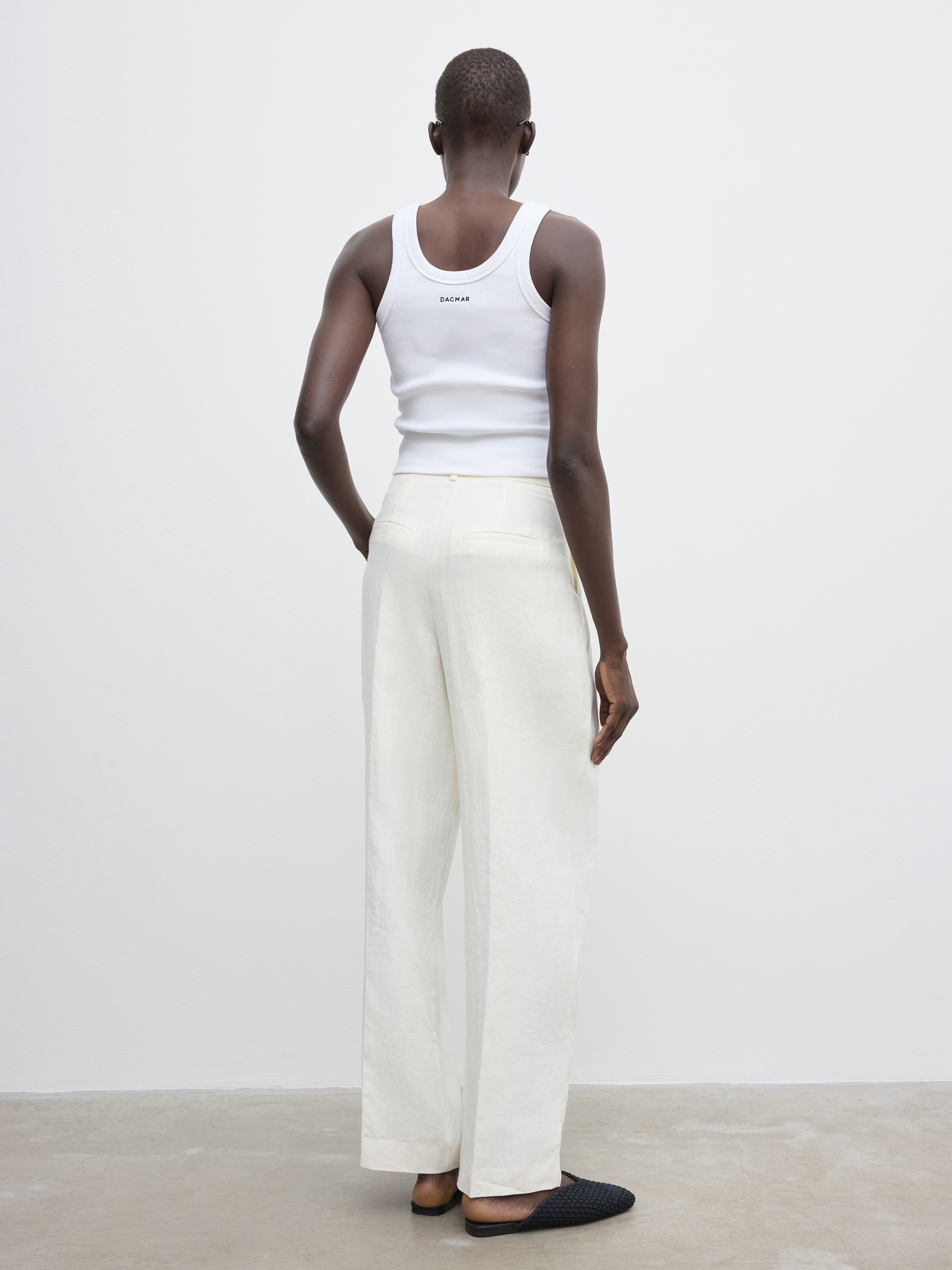 Wide suit trousers - 5