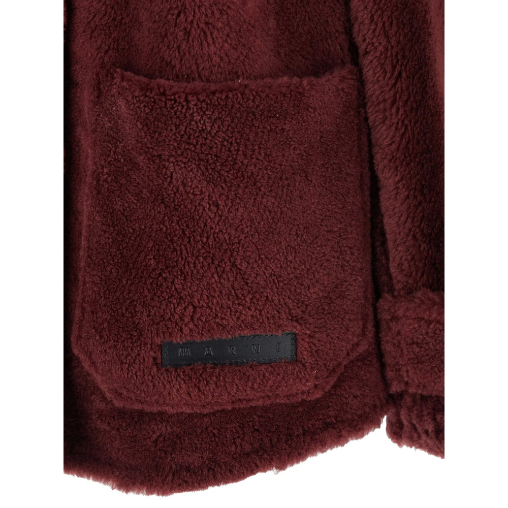 Marni Red Jackets - Faux Fur & Shearling Jackets Women - 3