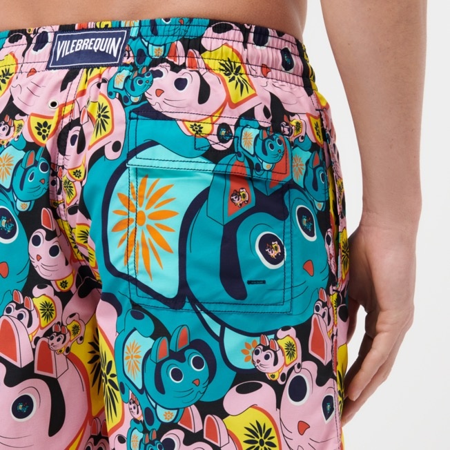 Men Swim Trunks Maneki-neko - 6