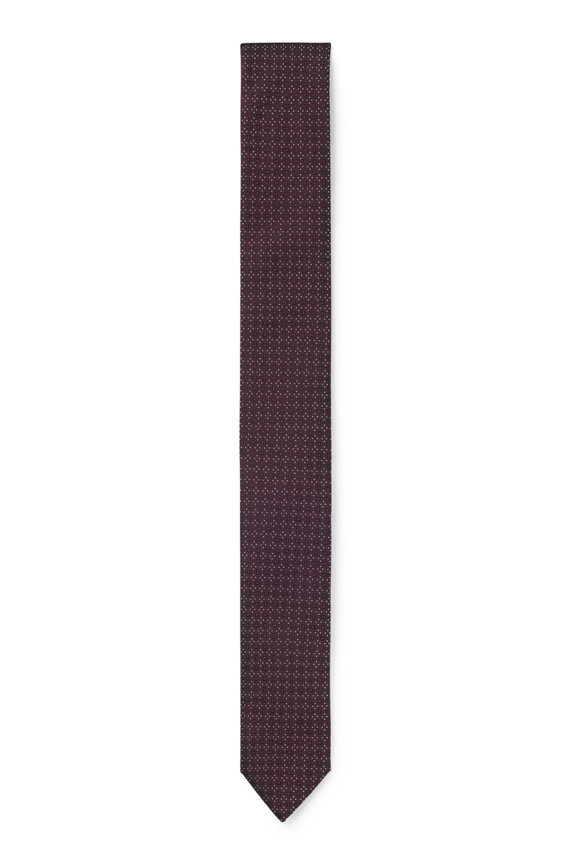 FORMAL TIE WITH ALL-OVER JACQUARD PATTERN 1