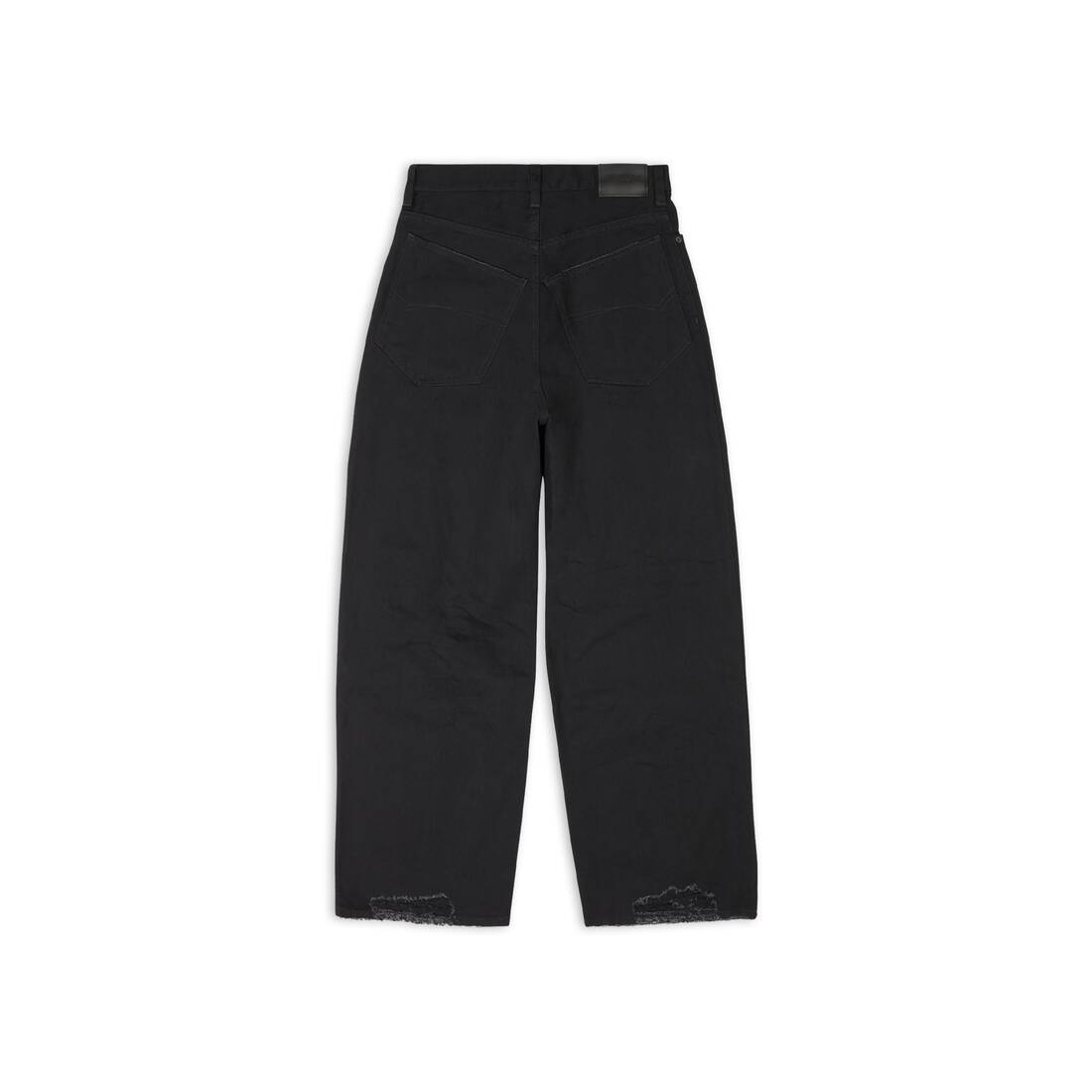 Men's Large Baggy Pants in Black - 5