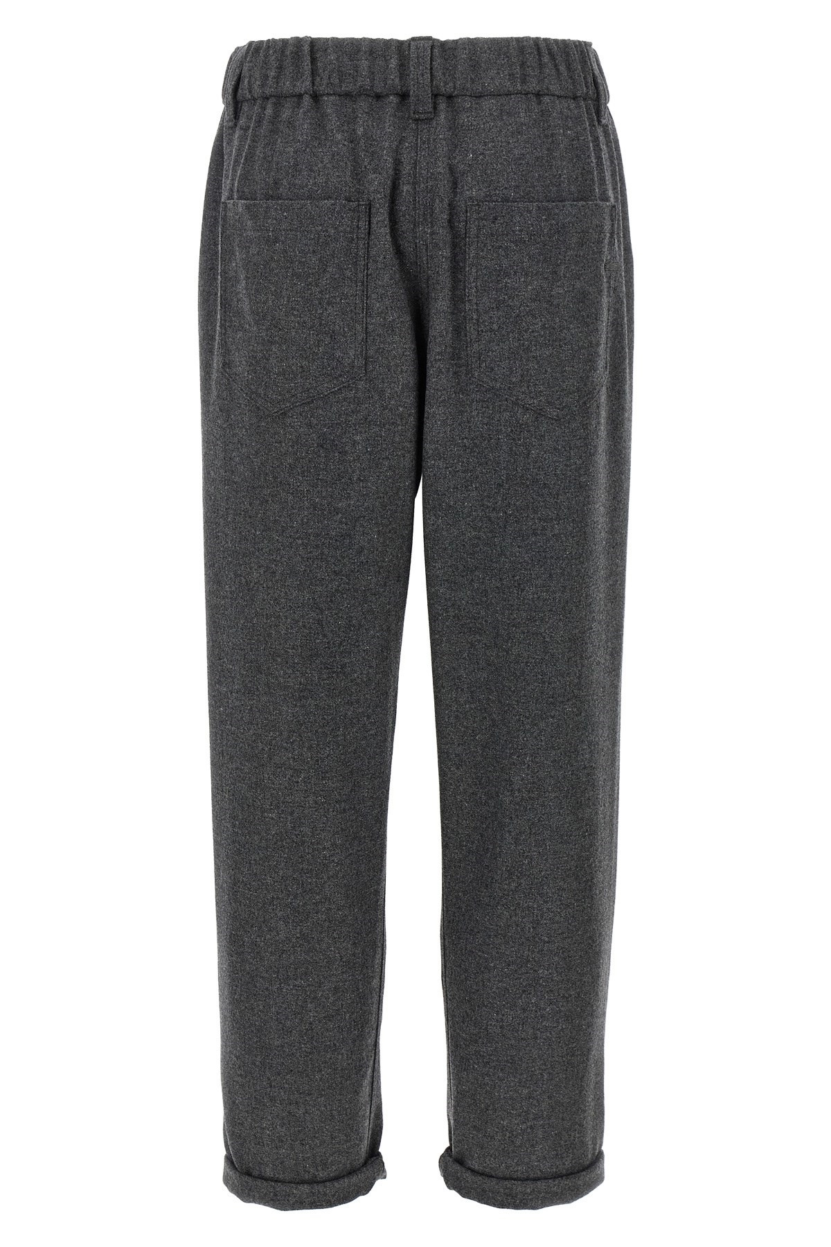 Wool and cashmere pants - 3