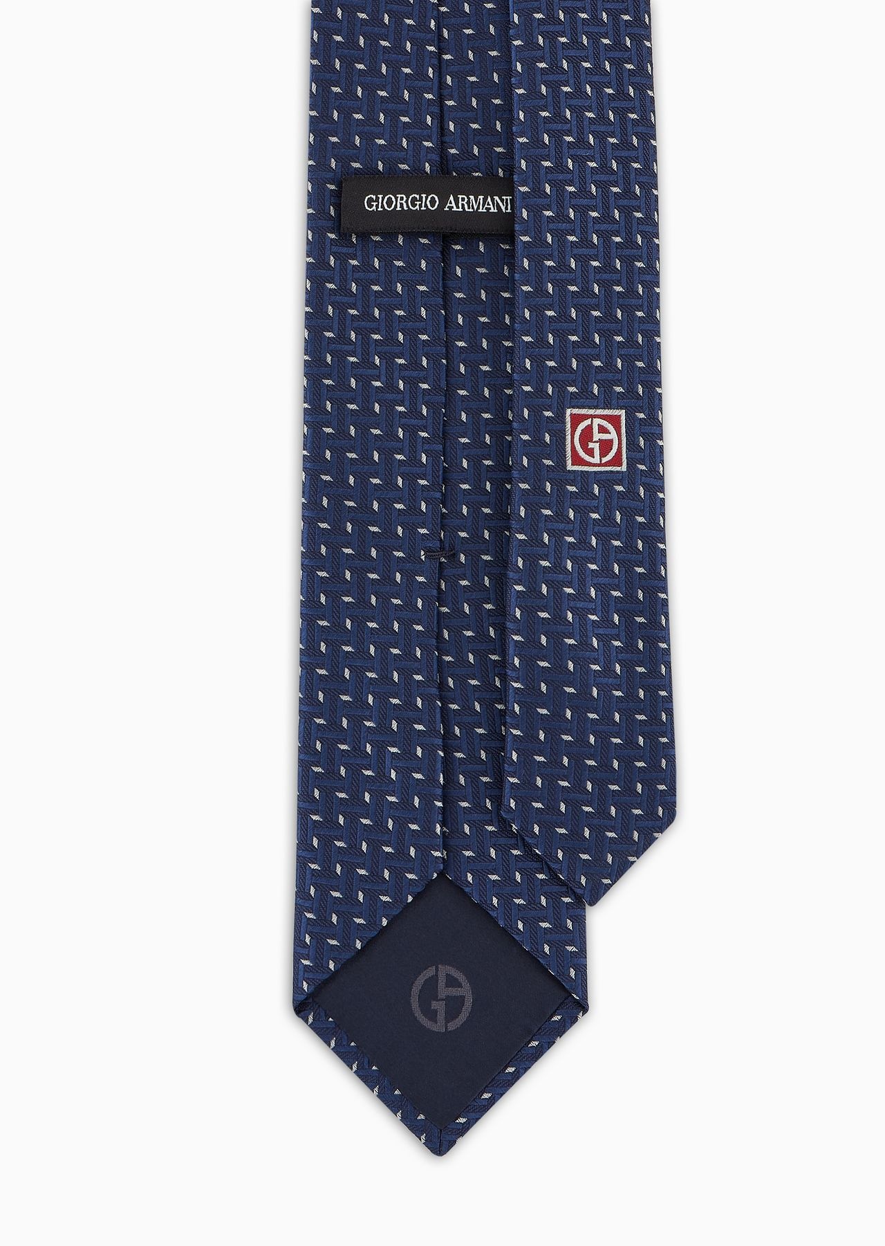 Pure silk jacquard tie 3