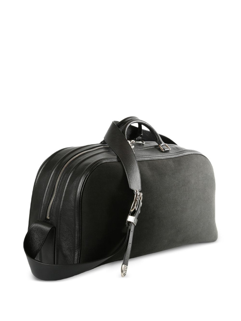 Enfants Riches Déprimés Weekender buckle-detailed leather bag outlook