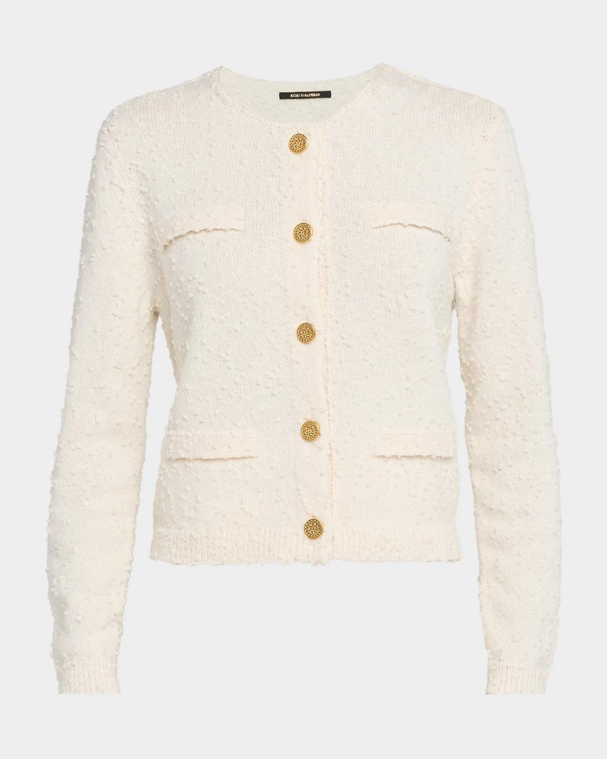 Richie Dotted Wool Knit Sweater - 1