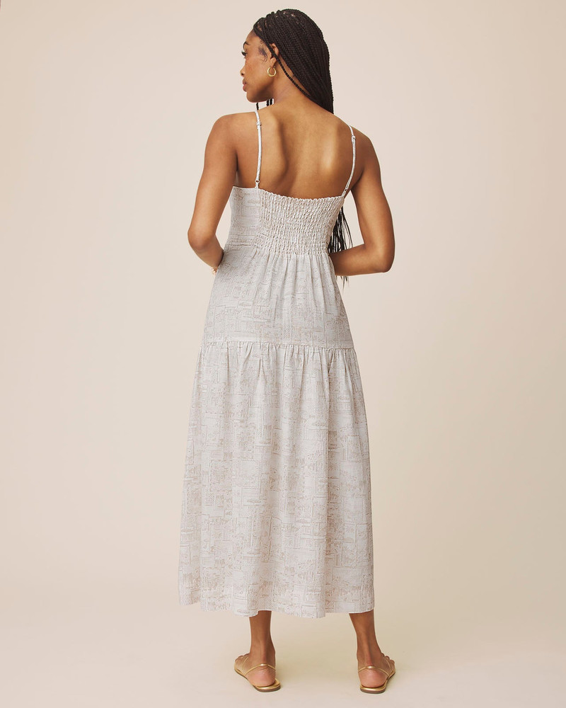 Splendid Darcy Stamp Maxi Dress outlook