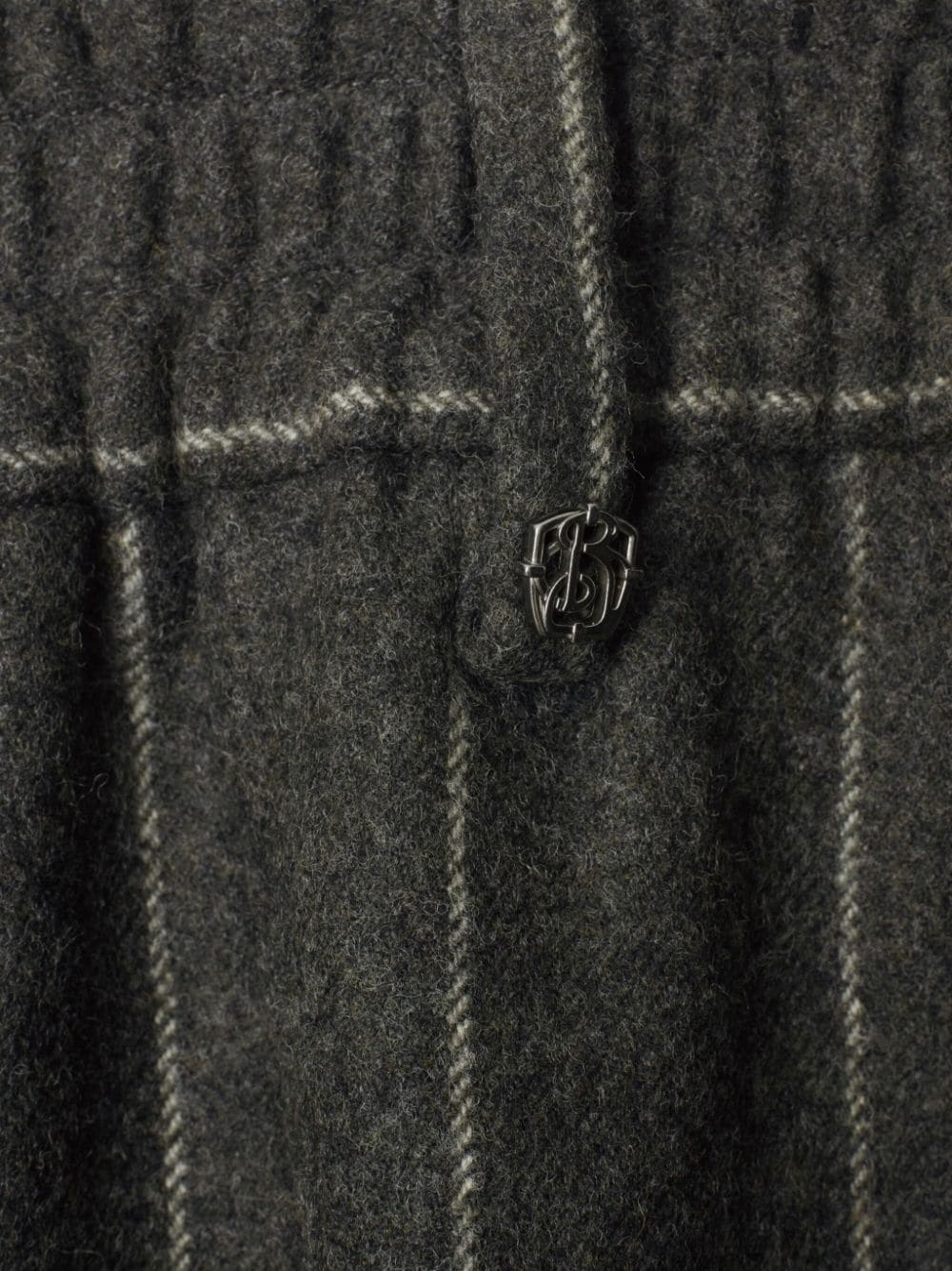 pinstriped tailored trousers - 5