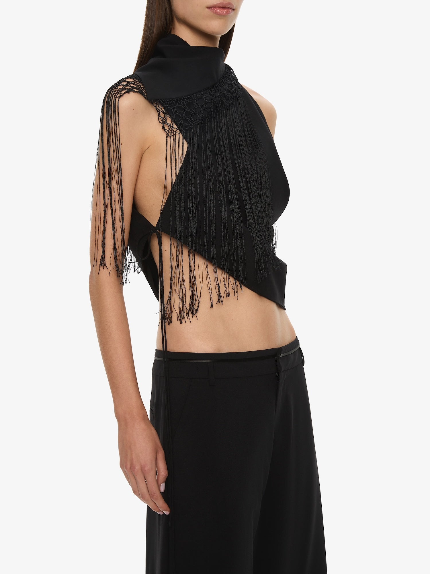 Unravel Macrame Wrap Top - 4