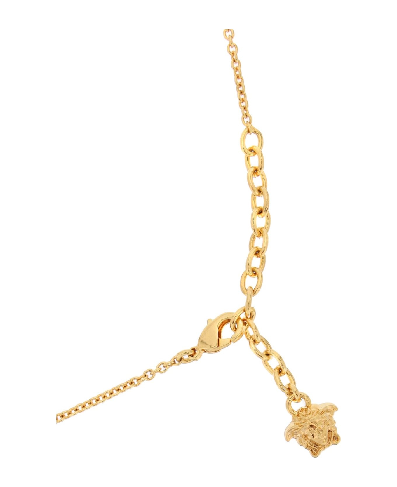 'medusa' Gold Brass Necklace - 3