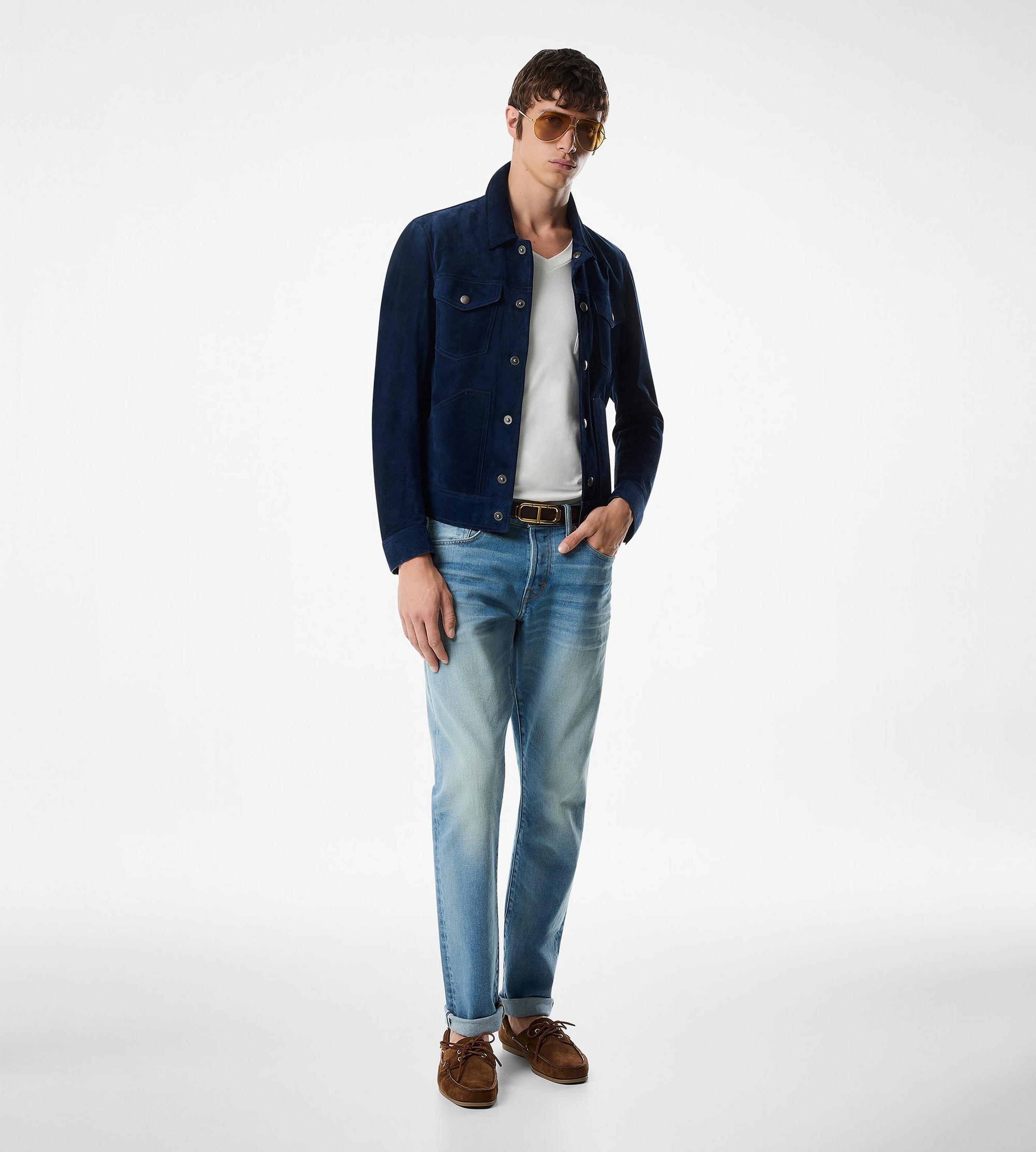 CASHMERE SUEDE WESTERN JACKET - 2