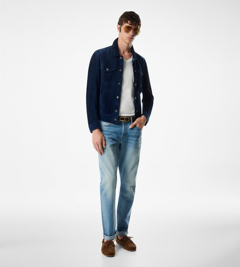 TOM FORD CASHMERE SUEDE WESTERN JACKET outlook
