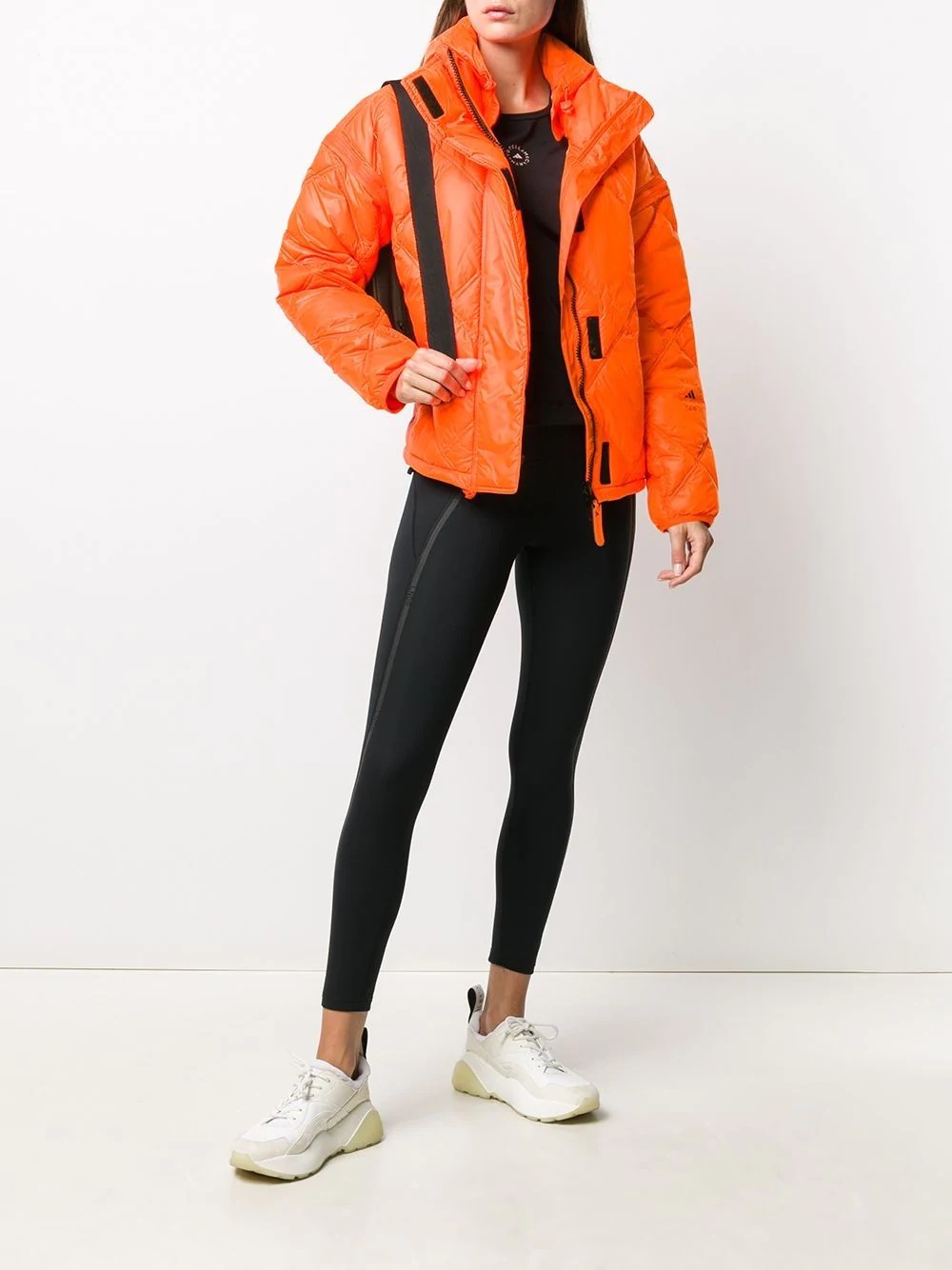 convertible high-neck puffer jacket - 2