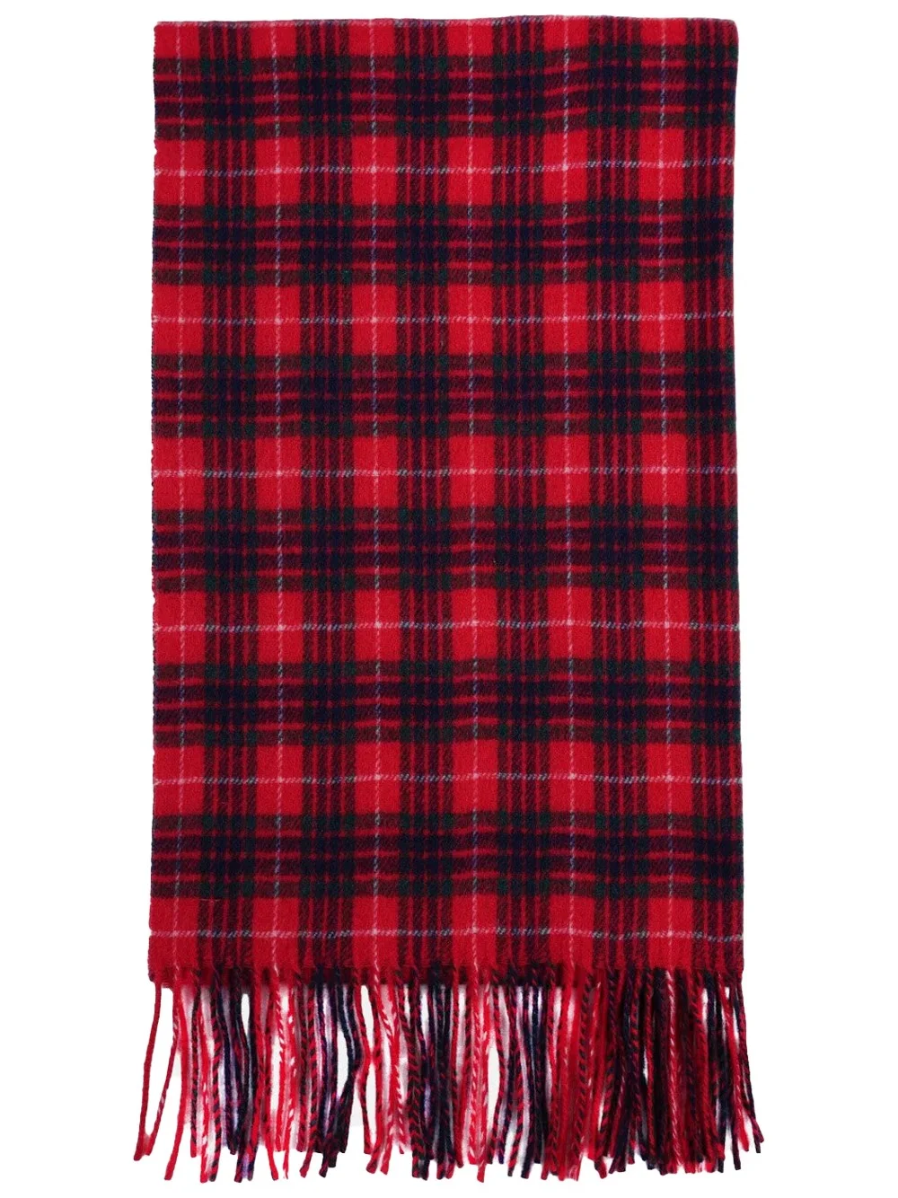 Baracuta wool blend tartan scarf - 1