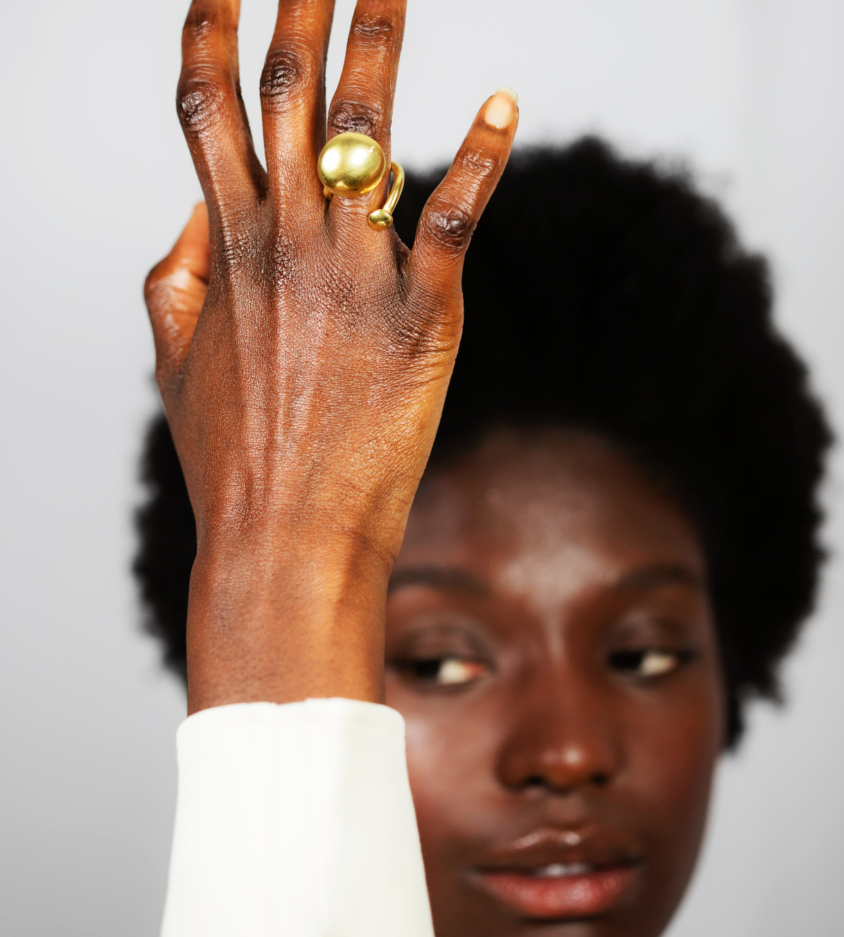 Yellow Moon Ring - 3