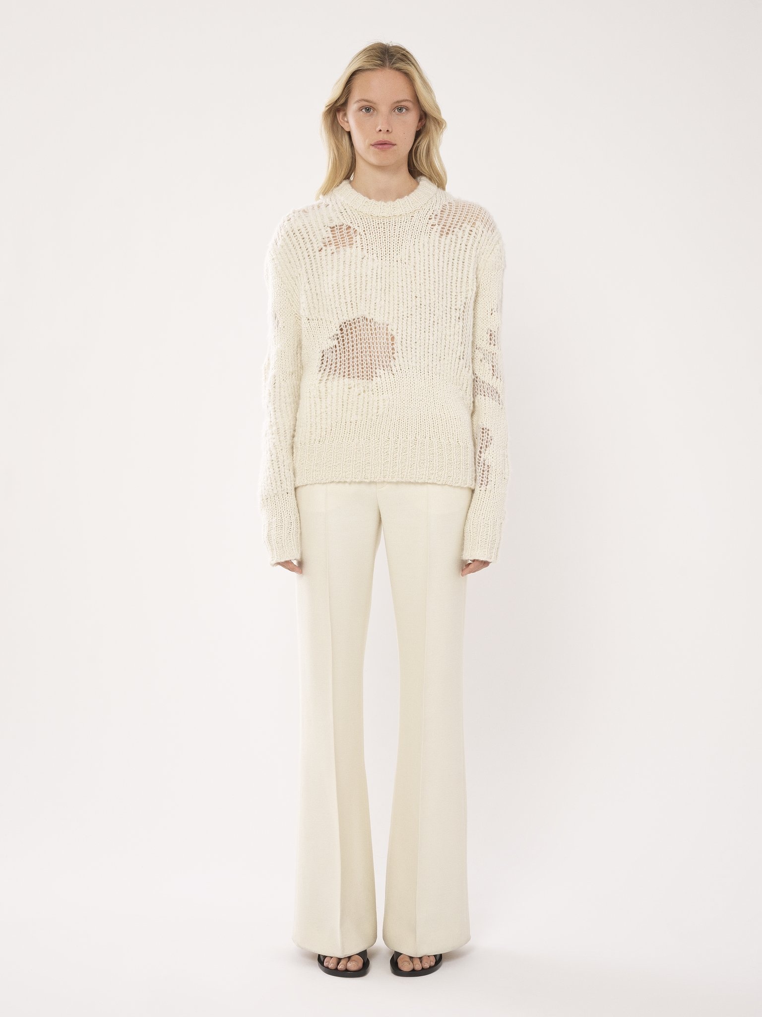 GENEROUS MOCK-NECK SWEATER - 4