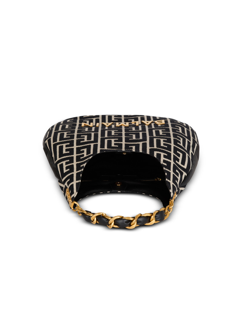 1945 Soft Hobo Large monogrammed jacquard tote bag 6