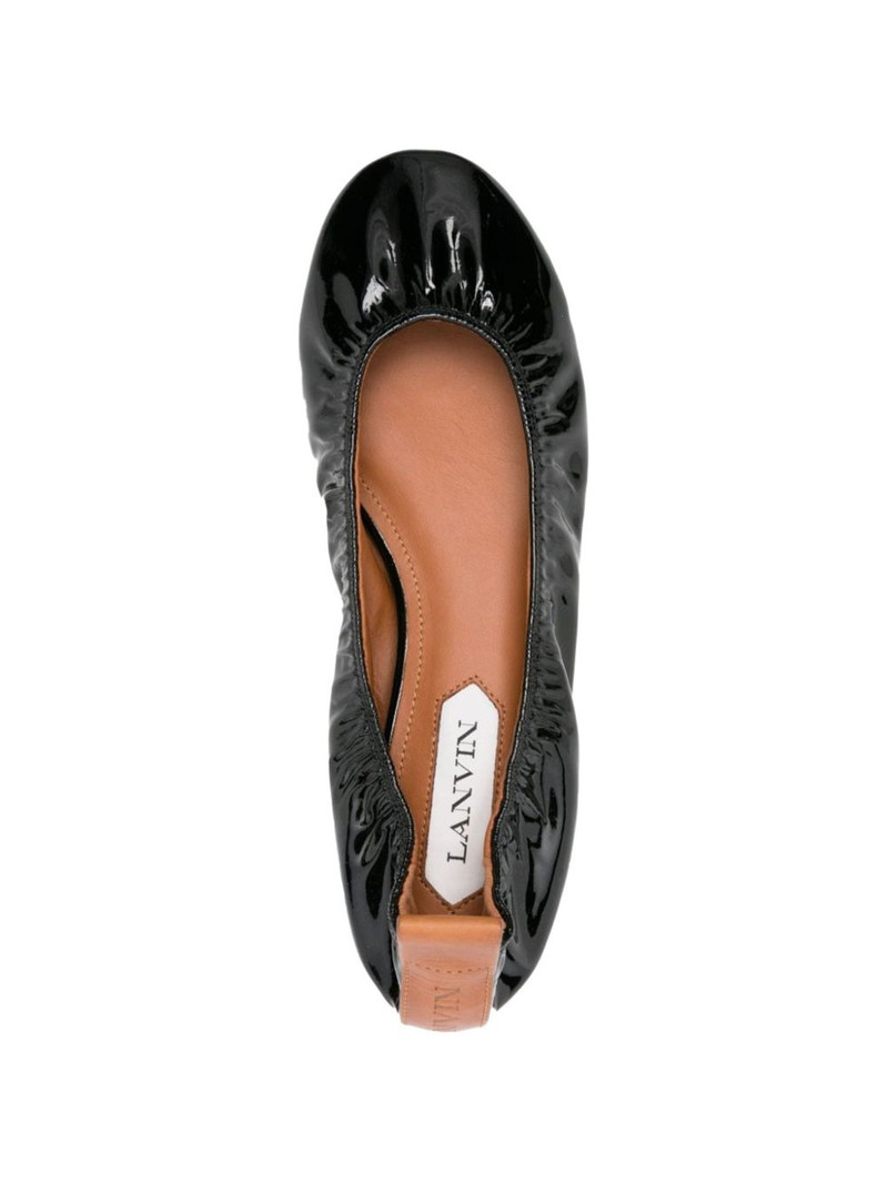 patent-leather slip-on ballet flats 4