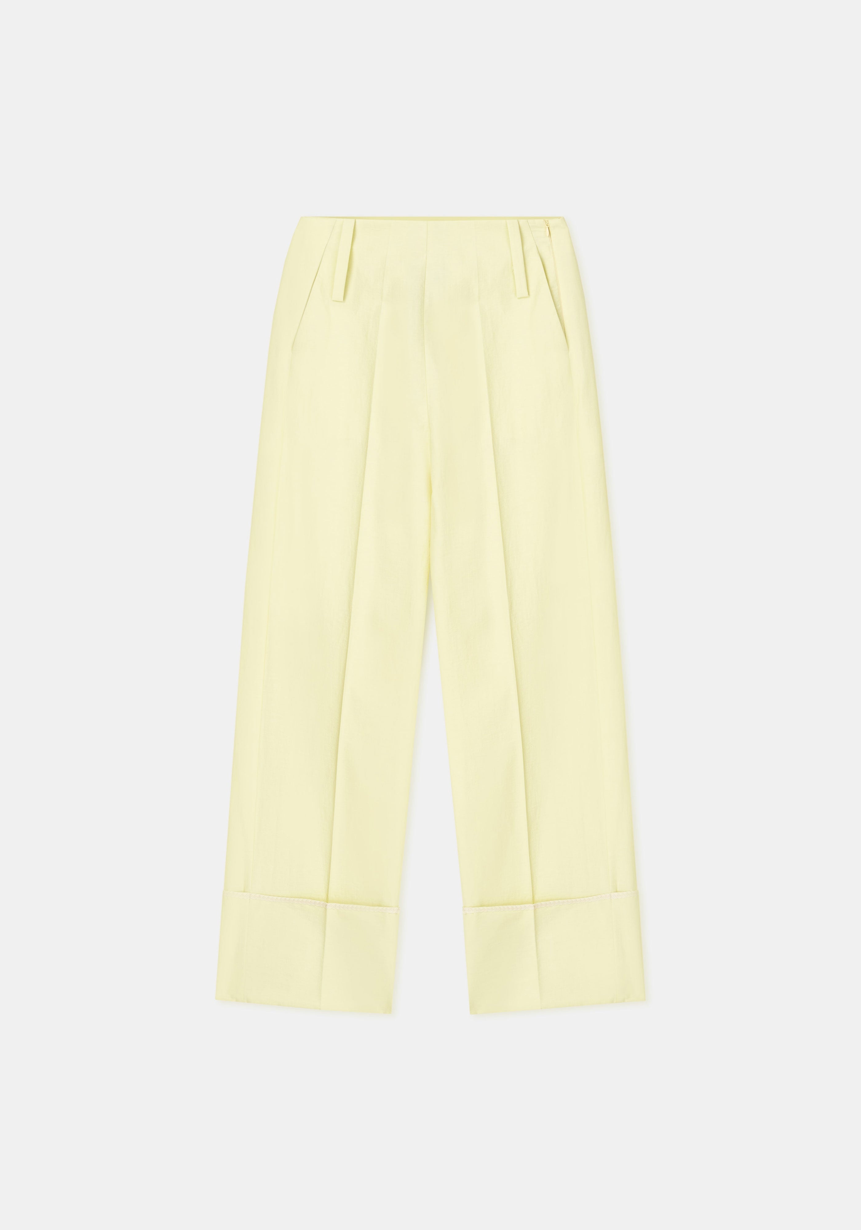 CHIP
Wide cuffed poplin pants - 4