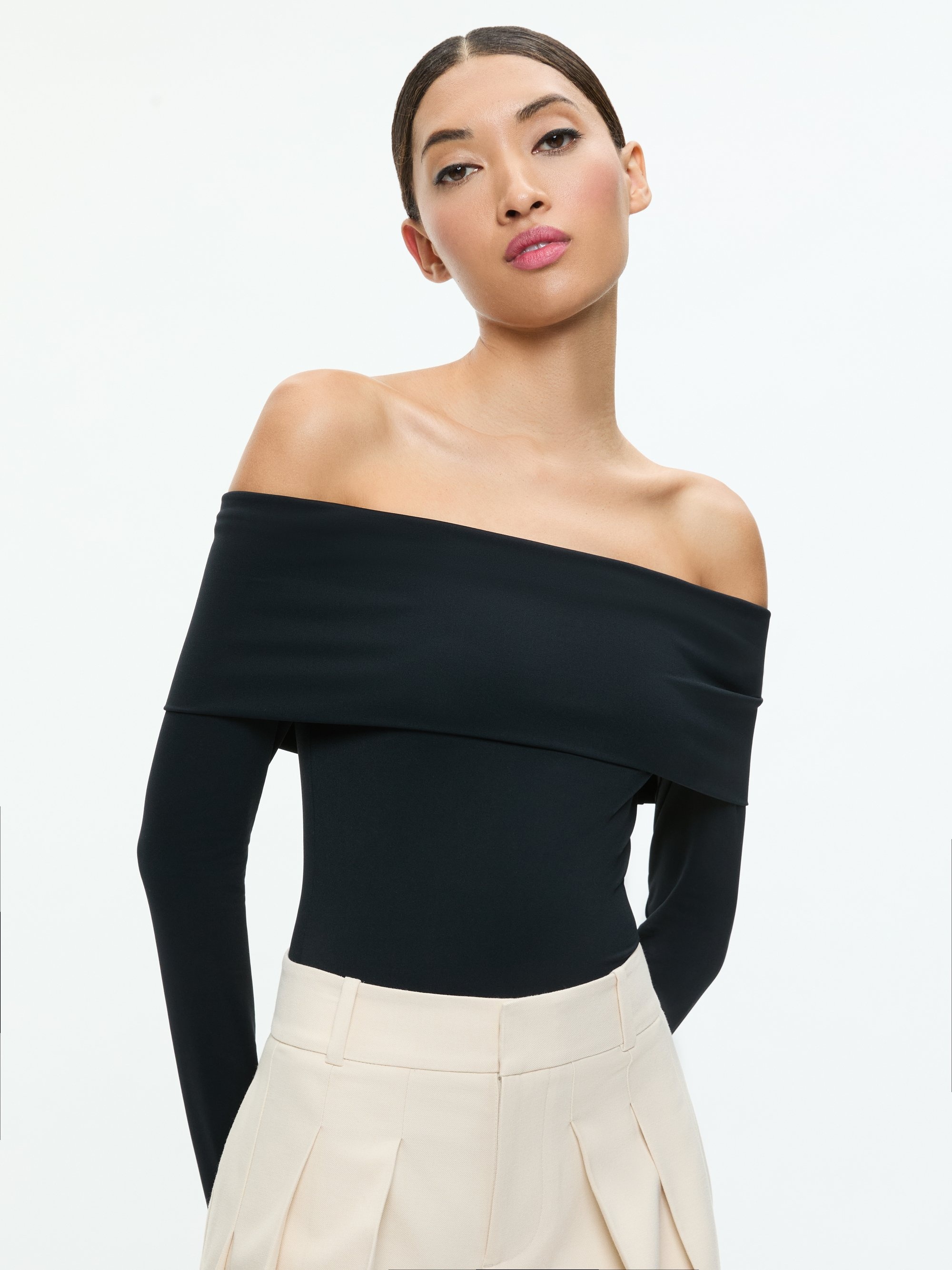 ELIA OFF THE SHOULDER BODYSUIT - 2