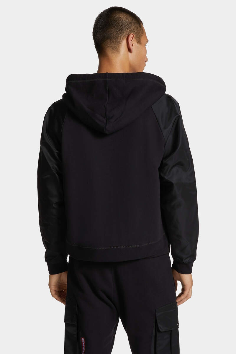 CROPPED RELAX FIT UTILITY HOODIE 4