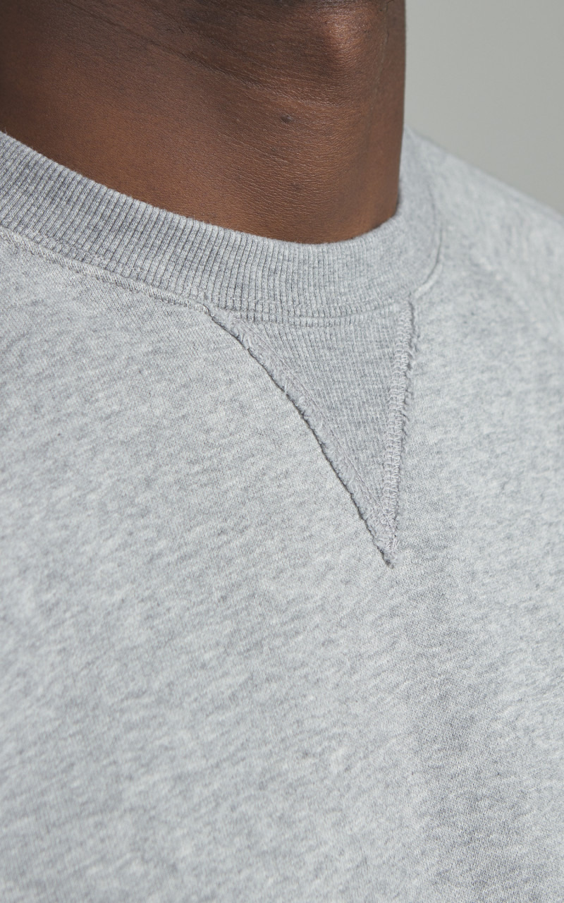 HARVARD CREWNECK SWEATSHIRT GREY MELANGE - 4