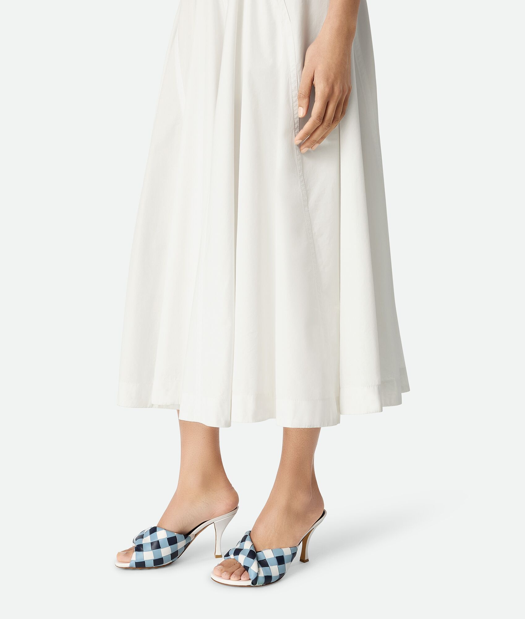 Compact Cotton Dress - 5