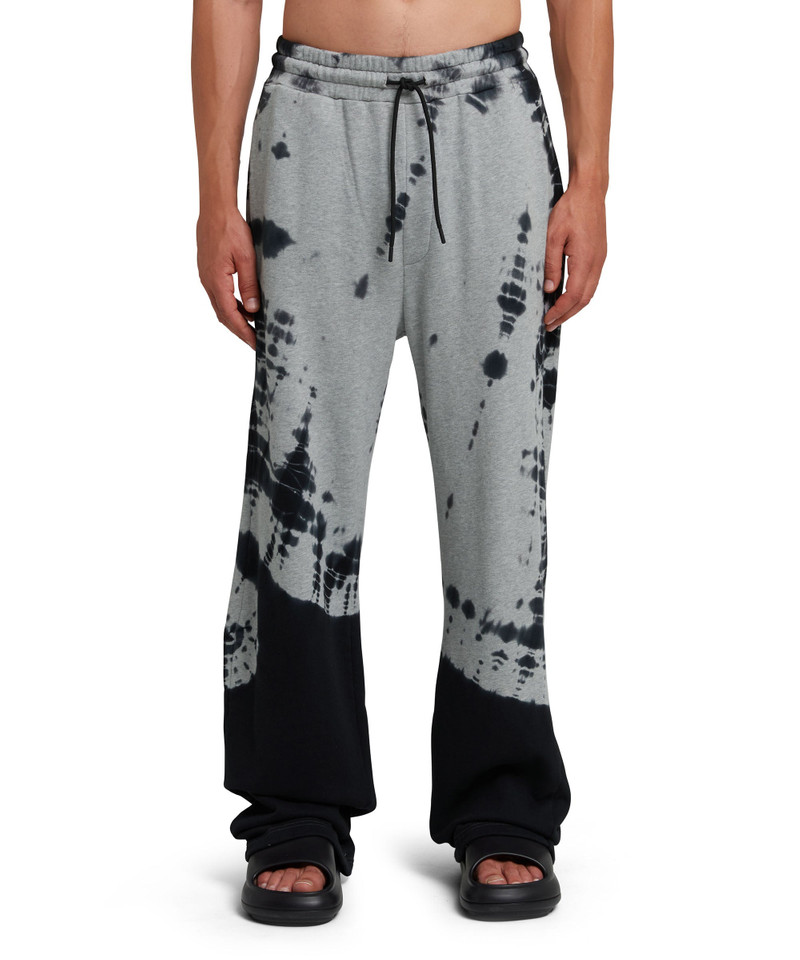 MSGM Sweat pants with tie-dye treatment outlook