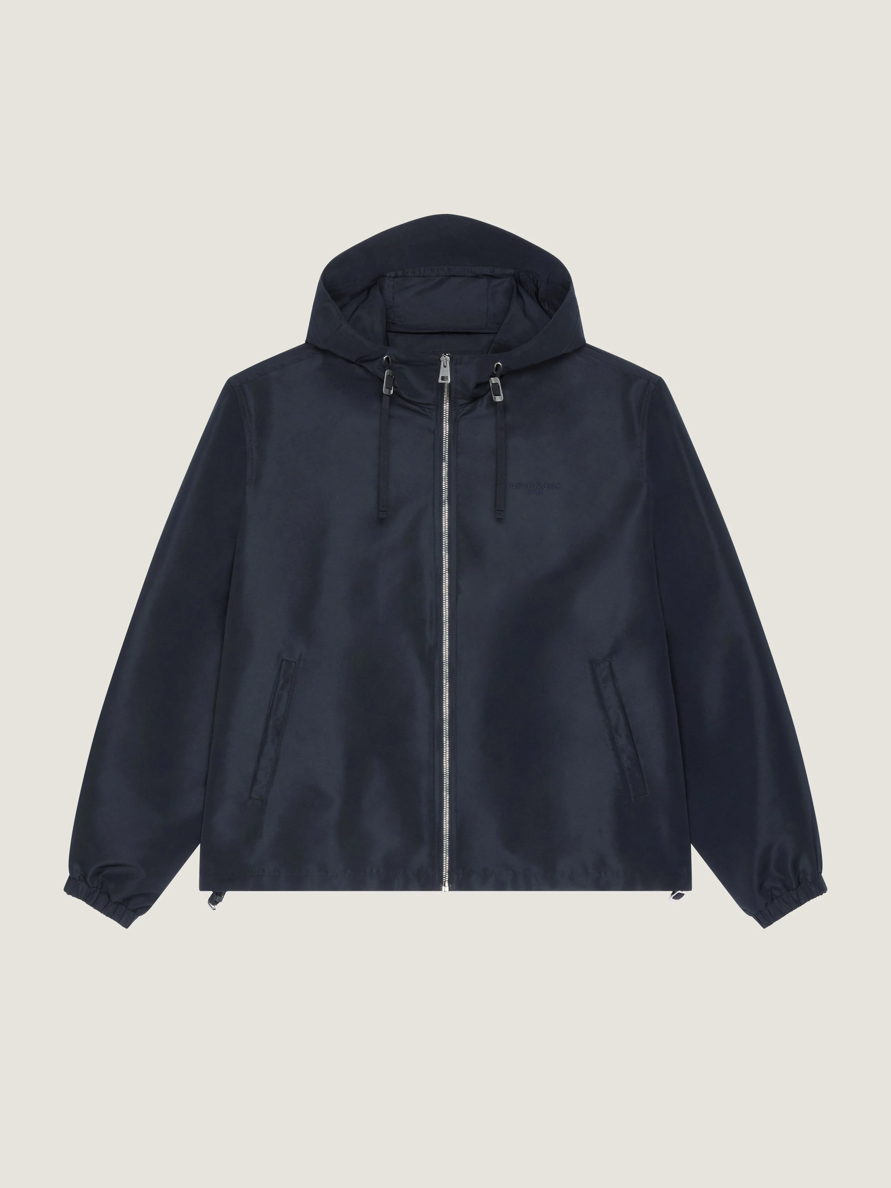 WINDBREAKER IN POLYFAILLE EMBROIDERED GIVENCHY PARIS - 1