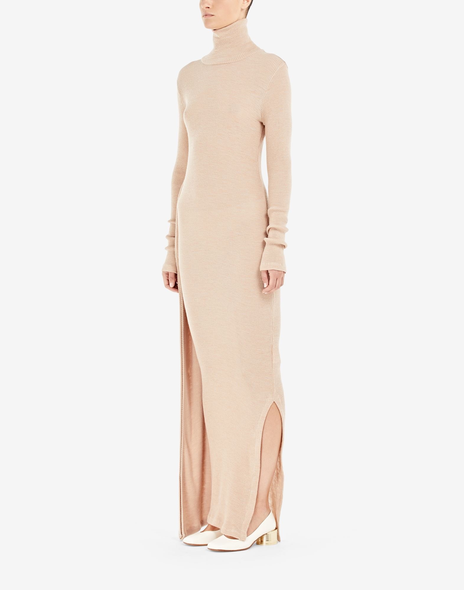 Draped knit dress - 5
