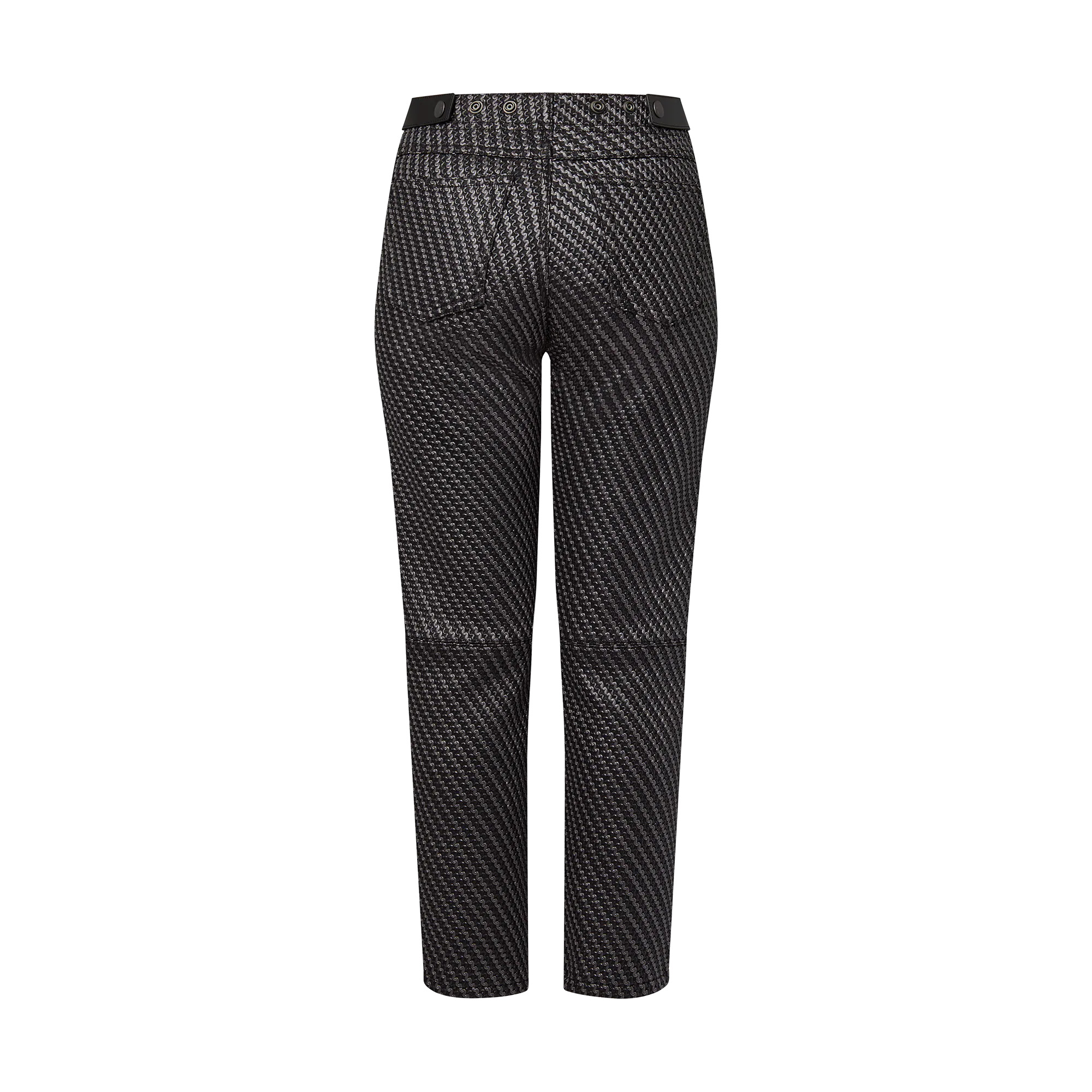 Technical Jacquard Slit Pants - 3
