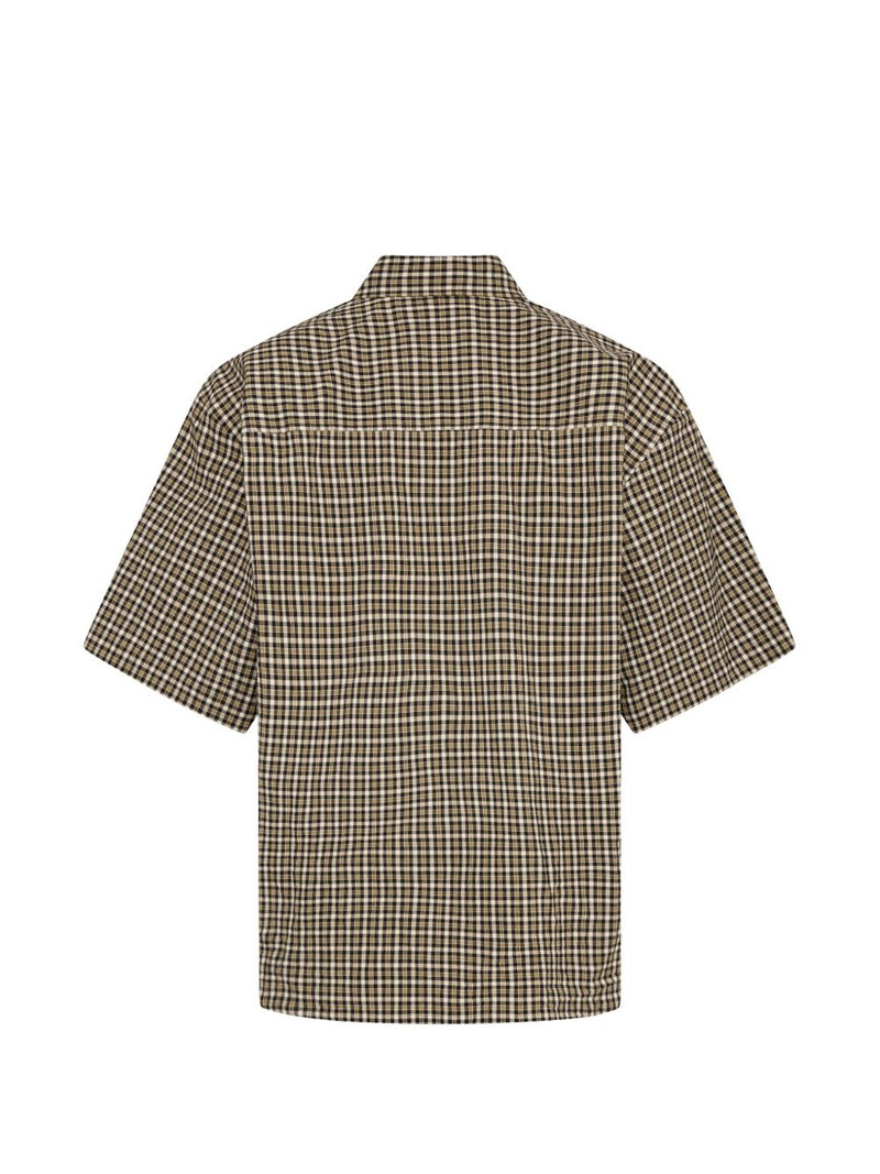 Martine Rose check-pattern short-sleeve shirt outlook