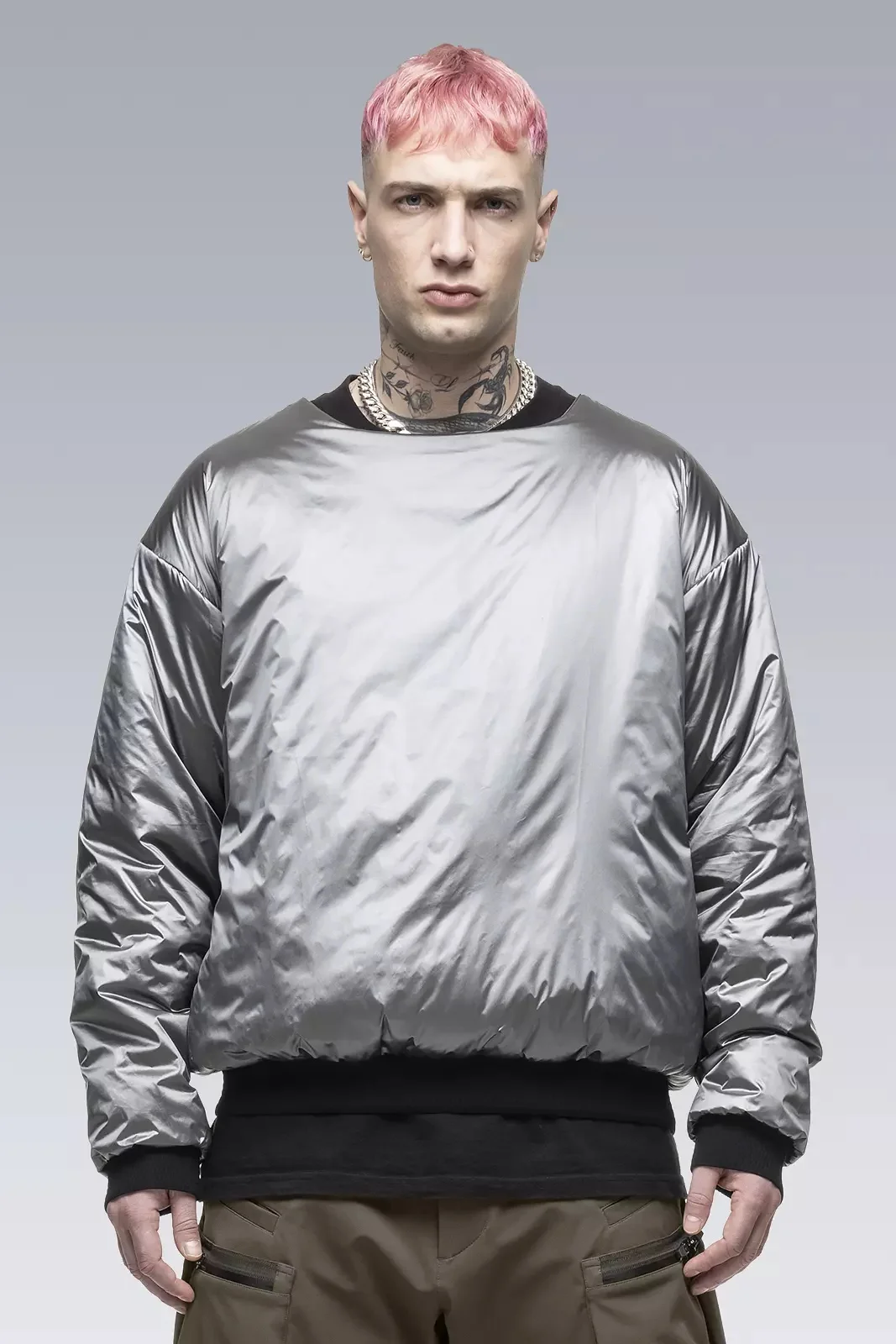 S32-PX HD Nylon PrimaLoft® Insulated Jacket Gray - 1