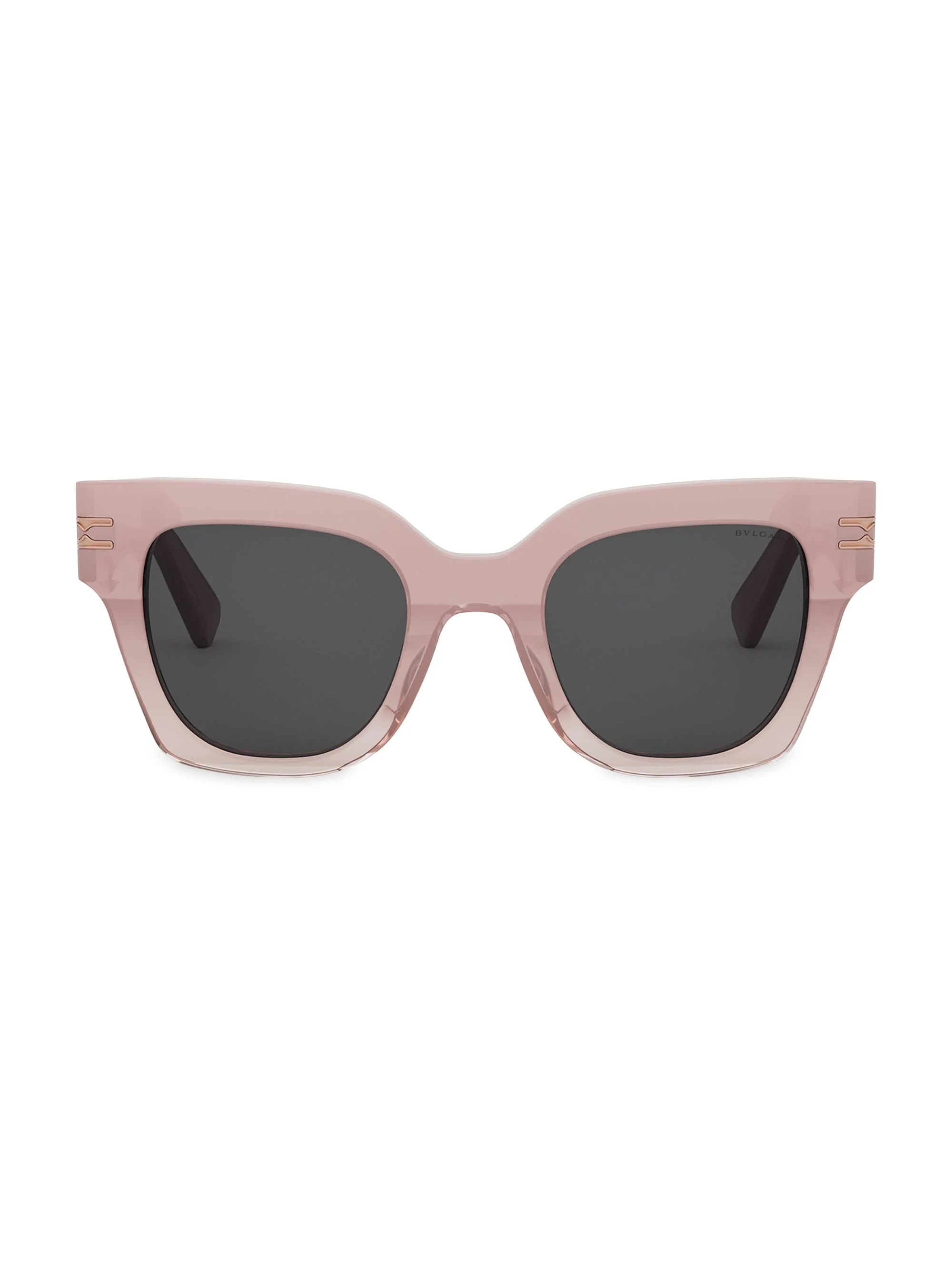 Women's B. ZERO1 49MM Butterfly Sunglasses - Dusty Rose Dark Grey - 1