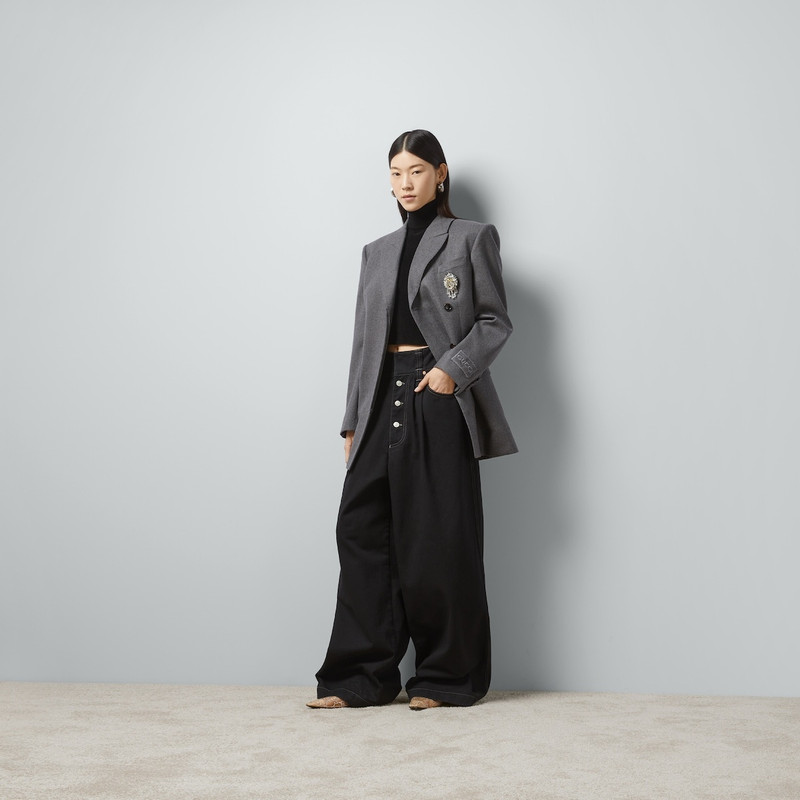 GUCCI Oversize denim pant outlook