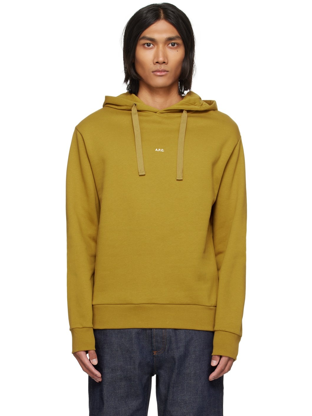 Khaki Larry Hoodie - 1