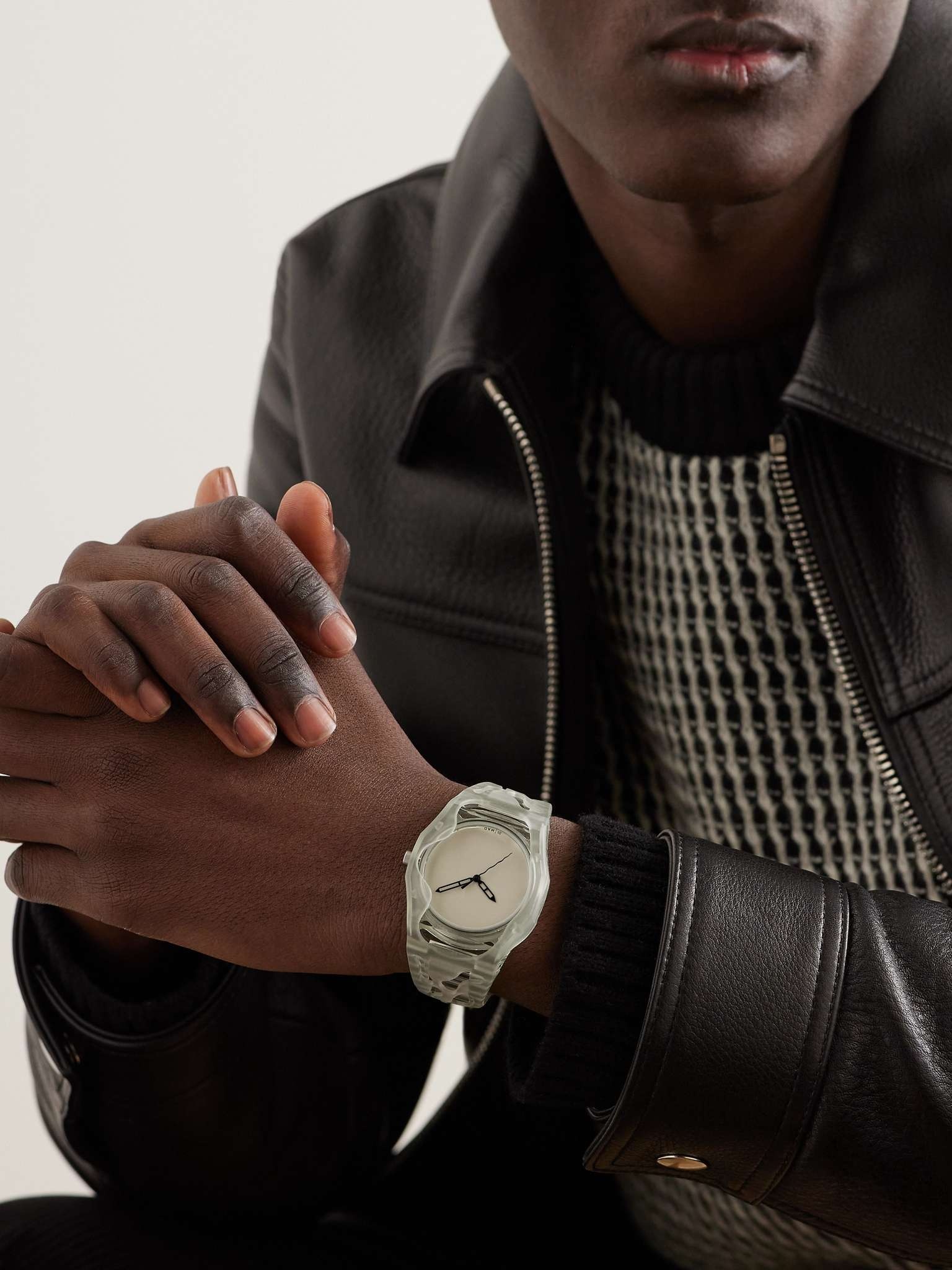 + D1 Milano Soul Limited Edition 40mm TPU and Nylon Watch, Ref. No. MDRJ02 - 2