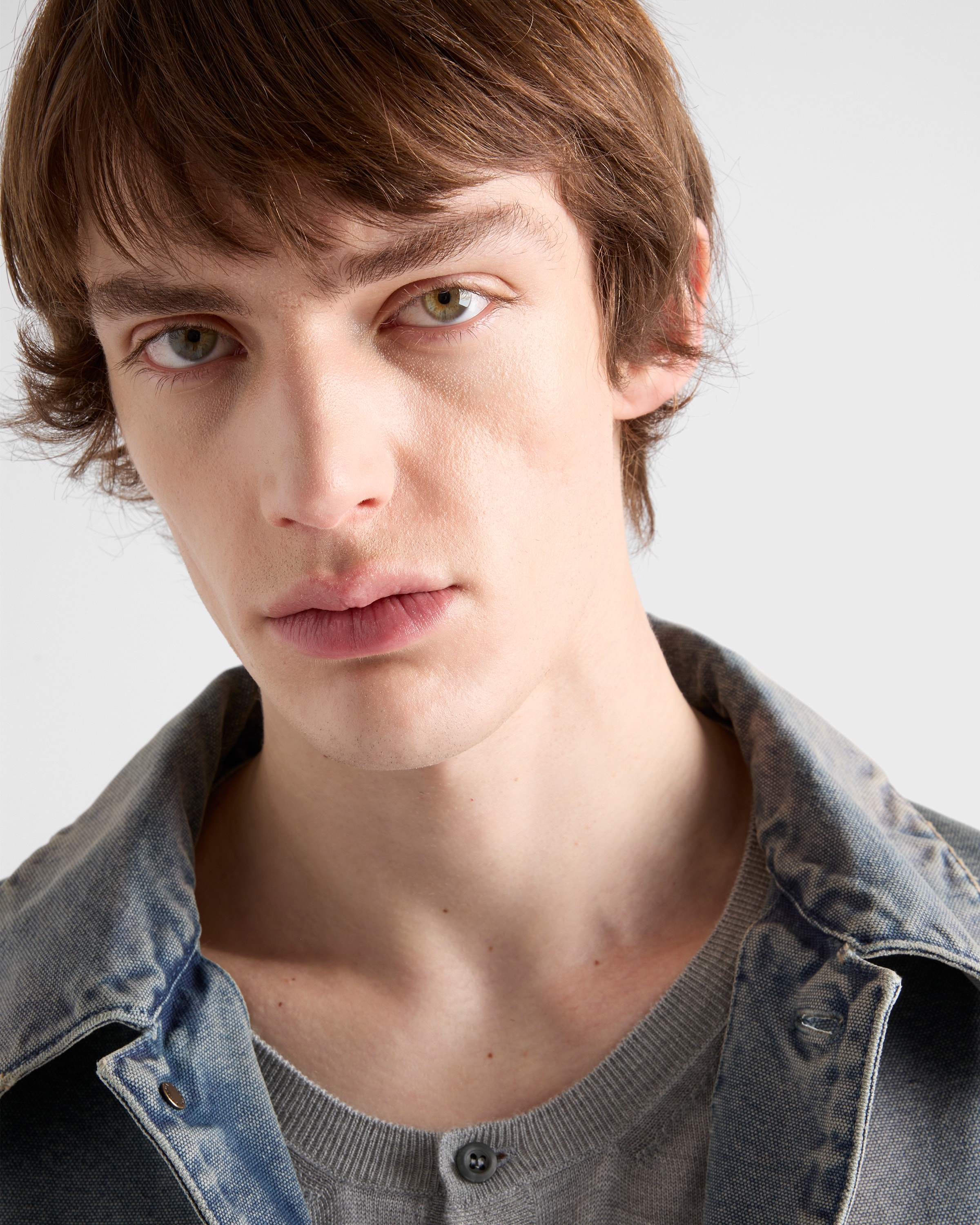 Distressed canvas blouson jacket - 6
