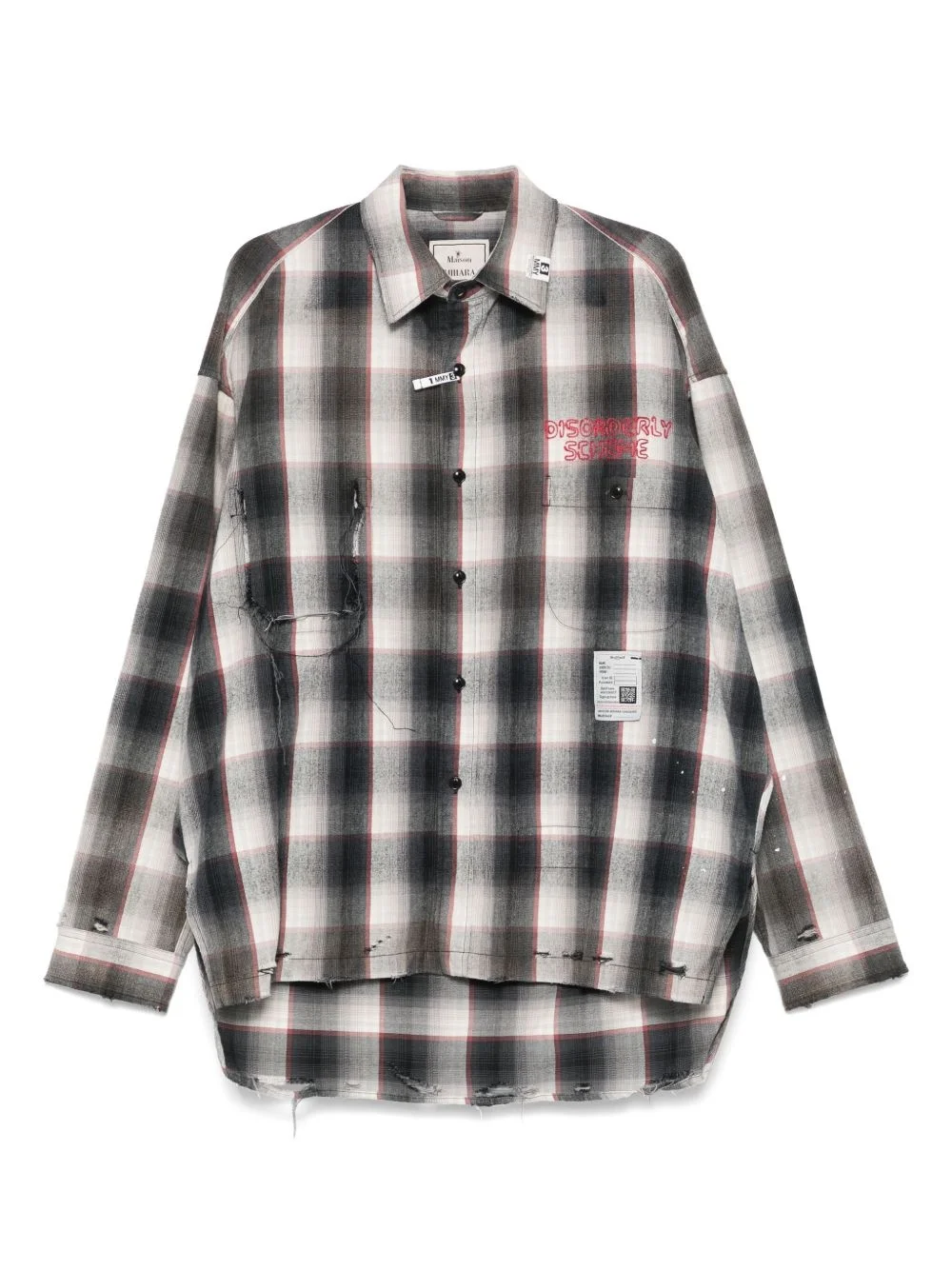 checked shirt - 1